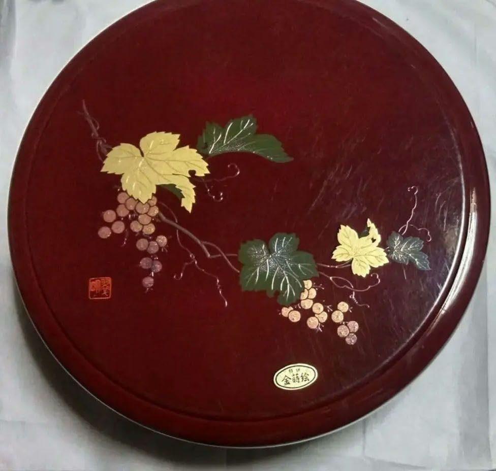 筑紫筑良作　山中塗　竹型竹林　大棗 茶道具 筑紫築良作 山中塗 竹型竹林 大棗 茶道具 🌲