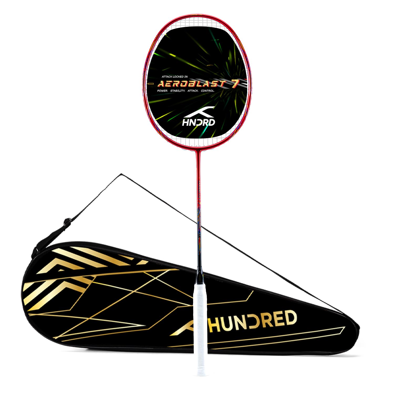 HUNDRED Store HNDRD Aeroblast 7 Attack 5U 13.61 kg Racket - Image 1
