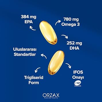 Ocean Plus 1200 Mg Omega3 Balık Yağı 100 Kapsül