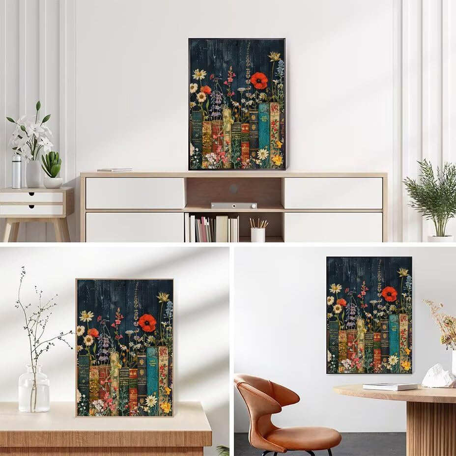 Broderie Diamond Complet Fleurs G0-484 | Grand format 80x110 cm - 7