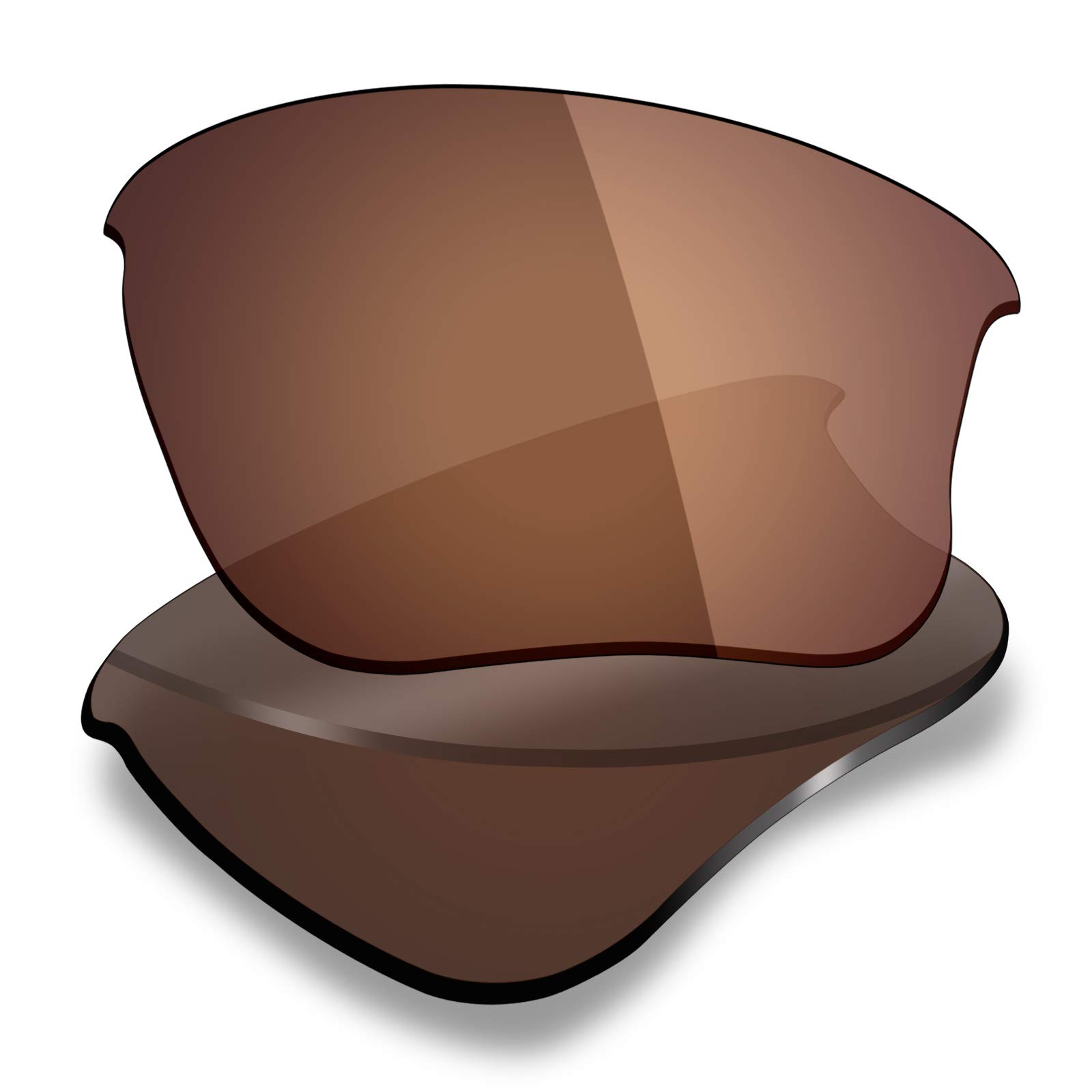 Mryok Men's Polarized - Bronze Brown Polarized Replacet Lenses For Oakley Flak Jacket Xlj - Bronze Brown