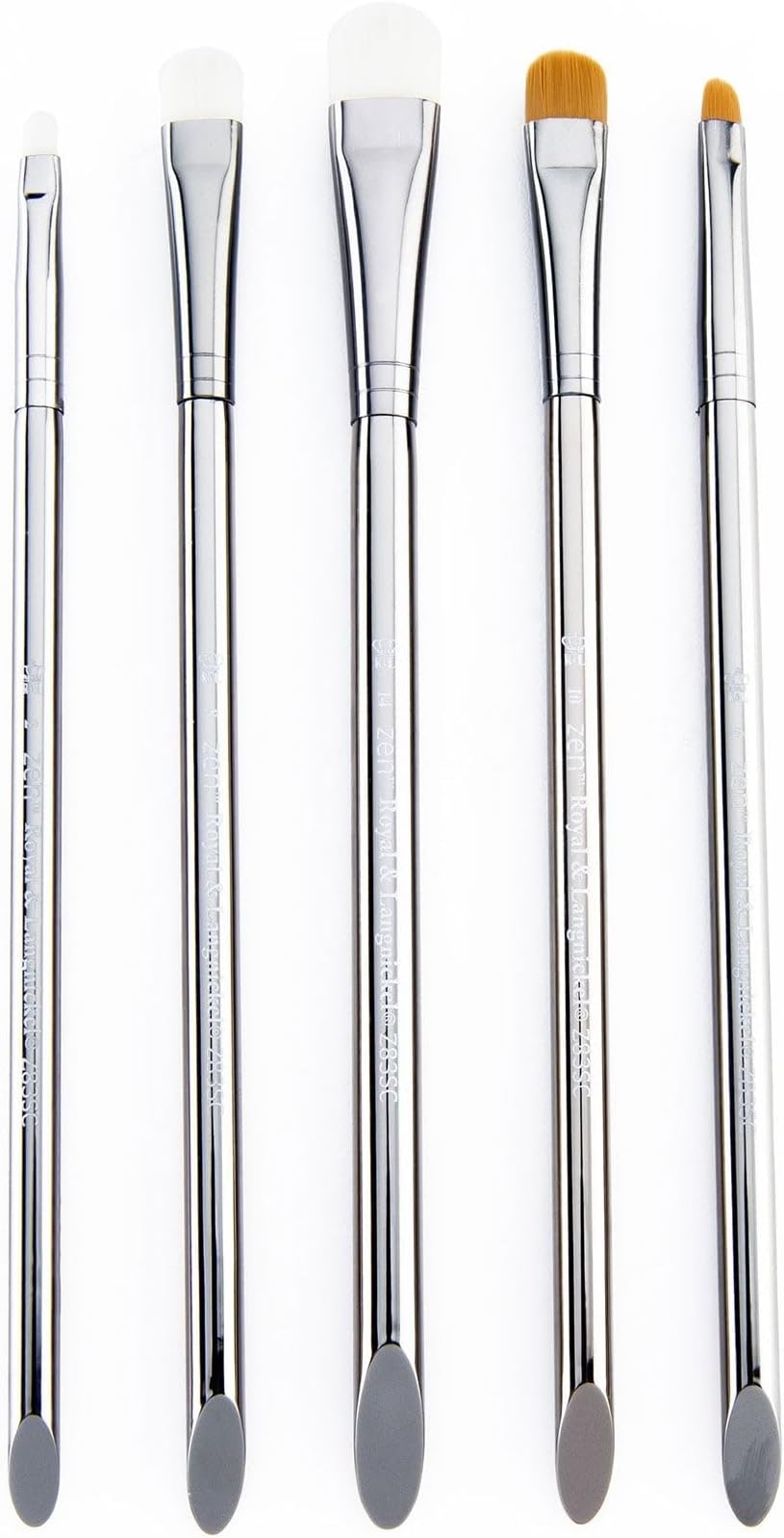 Zen 5 Piece Watercolour Scrubber Paint Brush Set