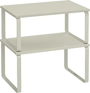 2er Set Küchenregale Aus Metall – Verstellbar Von 35 Bis 65 Cm, Ideal Für Gewürze & Mehr