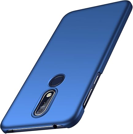 anccer Funda Nokia 7.1, Ultra Slim Anti-Rasgu?o y Resistente Huellas Dactilares Totalmente Protectora Caso de Duro Cover Case para Nokia 7.1 (Azul Liso) anccer Funda Nokia 7.1, Ultra Slim Anti-Rasgu?o y Resistente Huellas Dactilares Totalmente Protectora Caso de Duro Cover Case para Nokia 7.1 (Azul Liso)