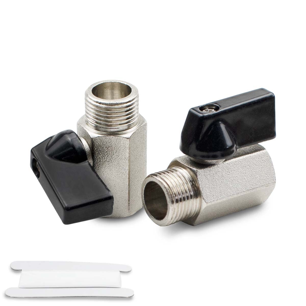 Bwintech 2 Pcs Raccord Pneumatique Té 4mm 3 Voies - Acier Inoxydable Adaptateur Air PE
