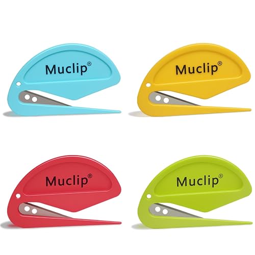 4-Pack Letter Openers Envelope Slitters - Hidden Blade