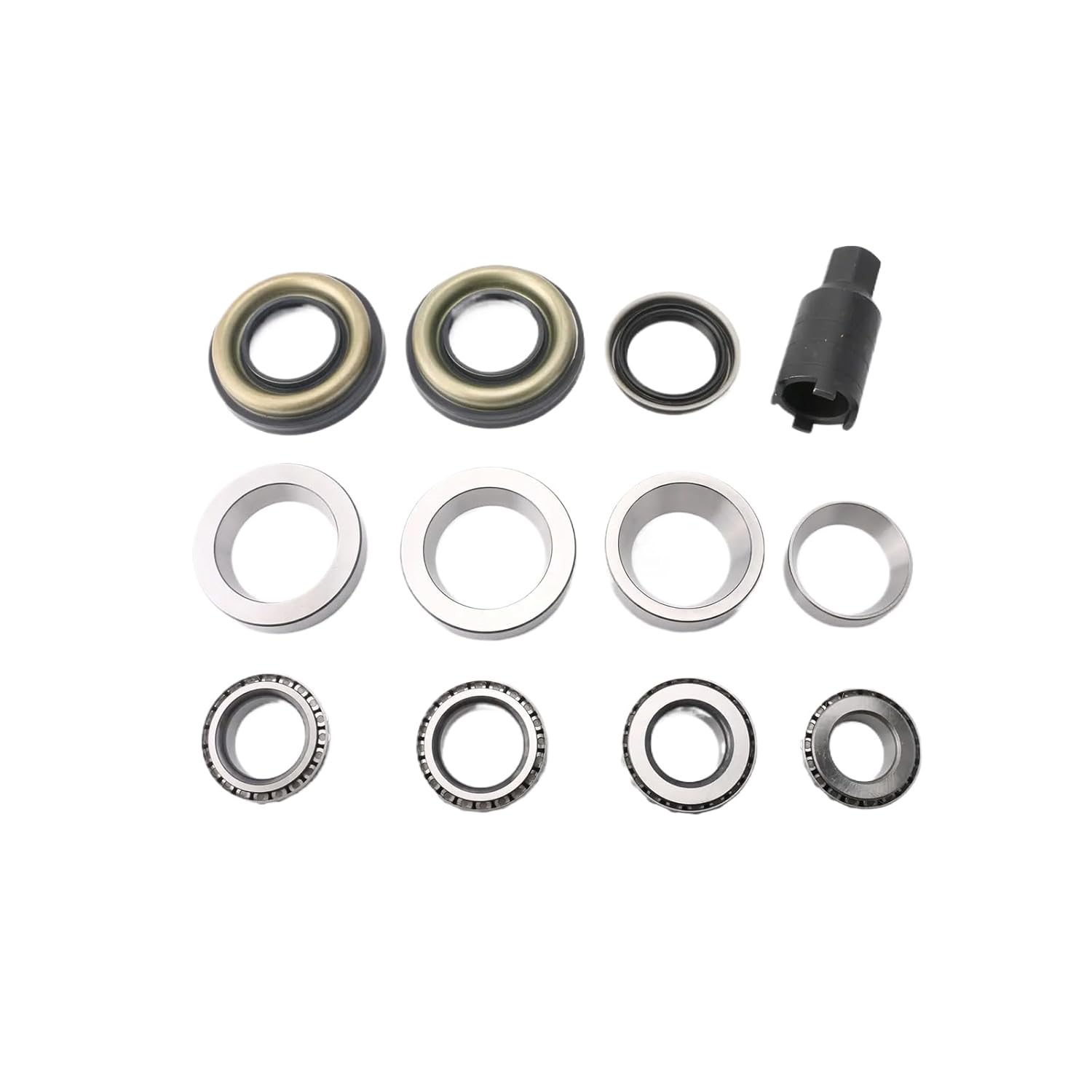 22993016 92230584 Rear Differential Bearing and Seal Repair Kit with Removal Tool Fits for Cadillac ATS V4/V6 2013-2019, Cadillac ATS V4/V6 2014-2019 Replaces# F-577158 LM50134R F-574658