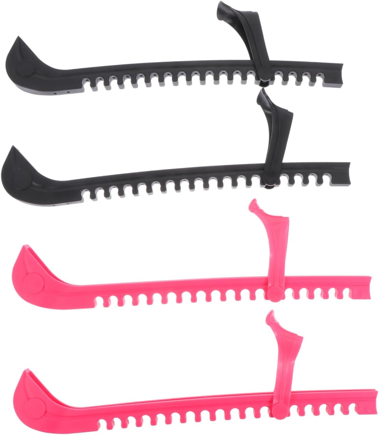 ifundom 2pairs Skating Accessories Boys and Girls Ice Skating Guard Ice Blade Covers for Hockey Skates Figure Skates