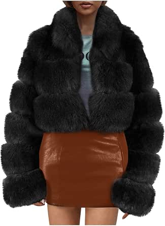 Manteau Hiver Fille Maoo Garden - Parka Épaisse Imperméable à Capuche Fourrure Mi-Longue