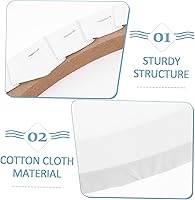 Vista 3 de 2 tableros ovalados de lona para pintar de algodón imprimado panel de lienzo ácido tableros de artista para profesionales, pintores de pasatiempos