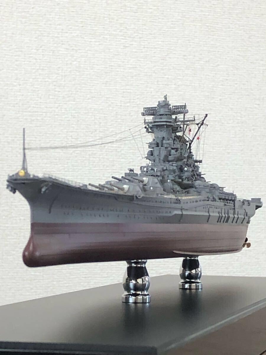 プラモデル・模型 完成1/700 戦艦大和 ケース付き 精密艦船模型 本海軍戦艦