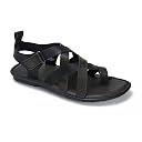 MARDI GRAS Drift (5612 Black/Olive) | Men's Genuine Leather Criss Cross Strap Sandal With Cushioned Footbed for All Occassions gallery image