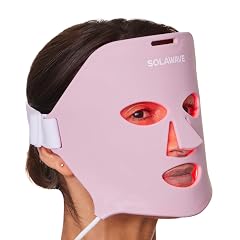 Solawave Red Light Therapy Mask for Face Red Near-Infrared Led Light Device Reduces Appearance of Fine Lines Wrinkles