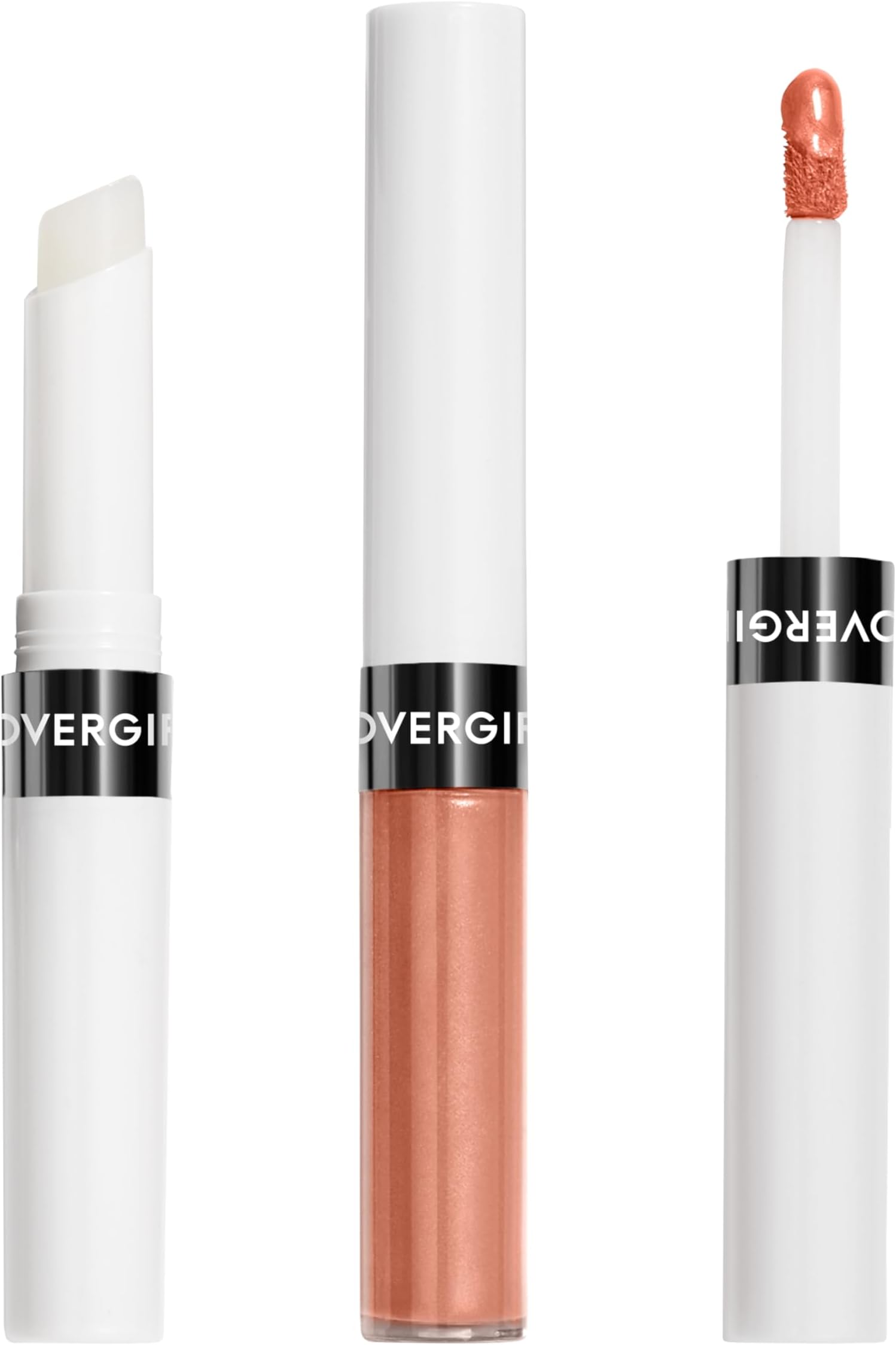 Outlast All-Day Lip Color with Moisturizing Topcoat, New Neutrals Shade Collection, Porcelain, Pack of 1