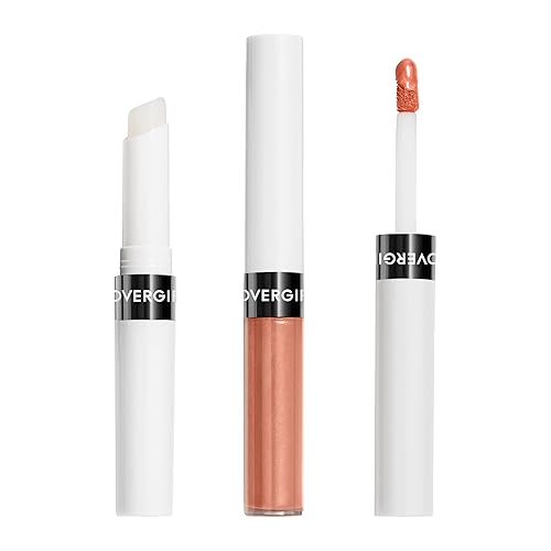 COVERGIRL Outlast - Tinte labial para todo el día con capa superior hidratante, nueva colección Neutrals Shade, porcelana, paquete de 1