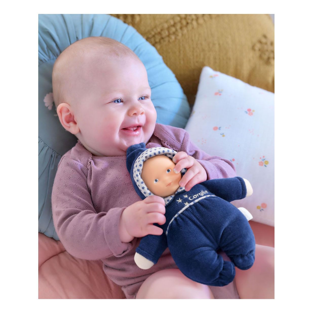 Doudou Bébé Doudou Corolle Babidoux Rêves D'Étoiles - 20cm - Odeur Doudou Bébé Doudou Corolle Babidoux Rêves D'Étoiles - 20cm - Odeur