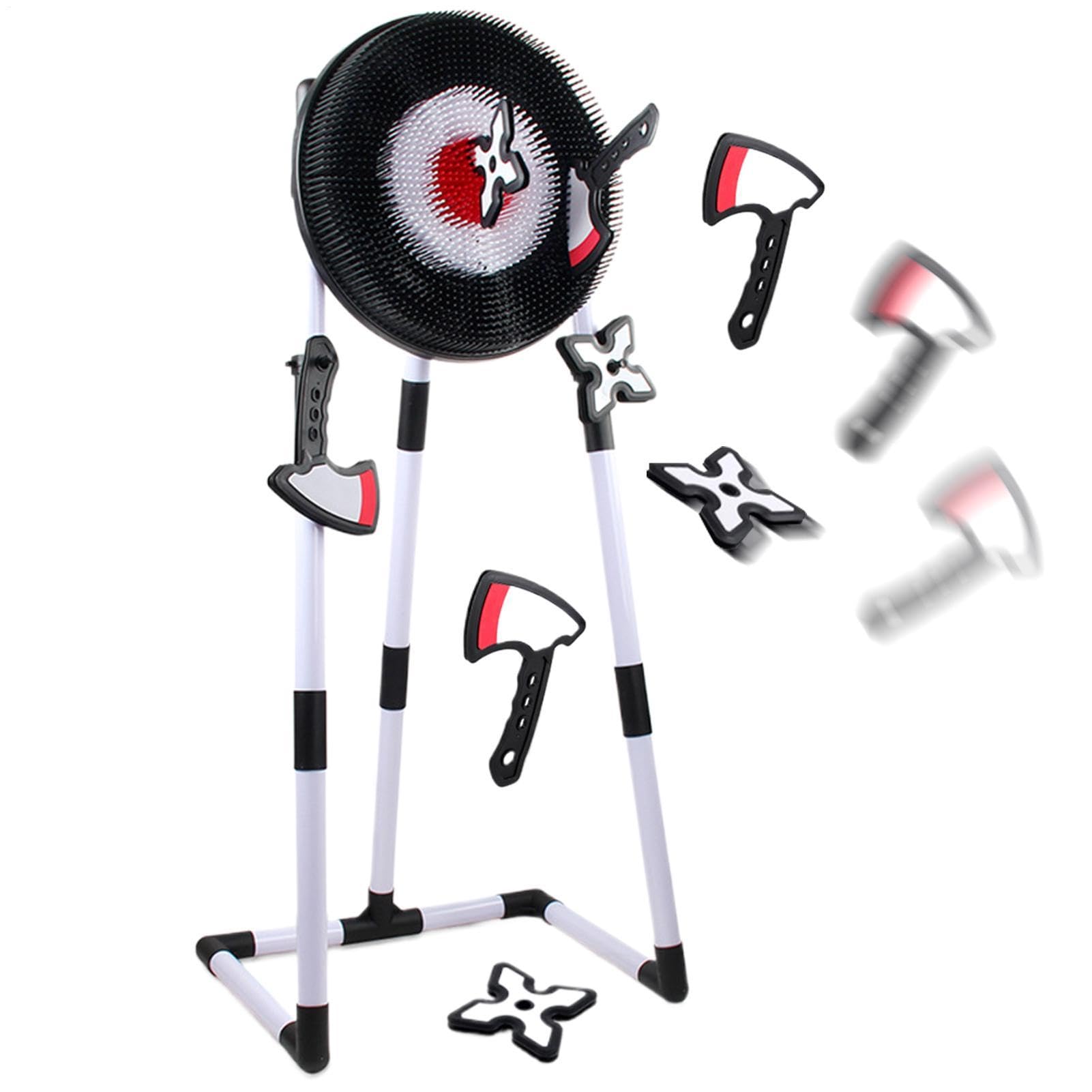 Axtwurfspiel Für Garten Zielscheiben-Set | Axtwerfen-Spielset Geeignet für den Rasen, die Terrasse, Karneval, Partys, Camping, den , Spielplatz, Park, Picknick und in