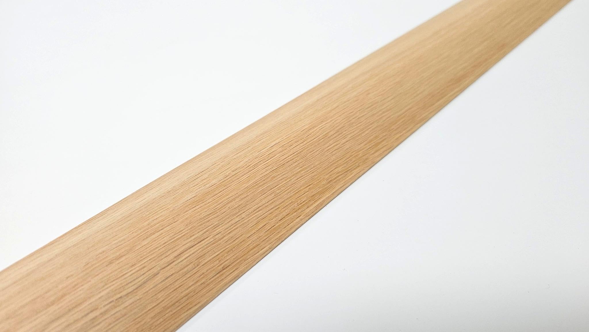 Profil réducteur de seuil en chêne massif – Transition pour parquet stratifié, vinyle, moquette et parquet – Barre de porte durable – 90 cm