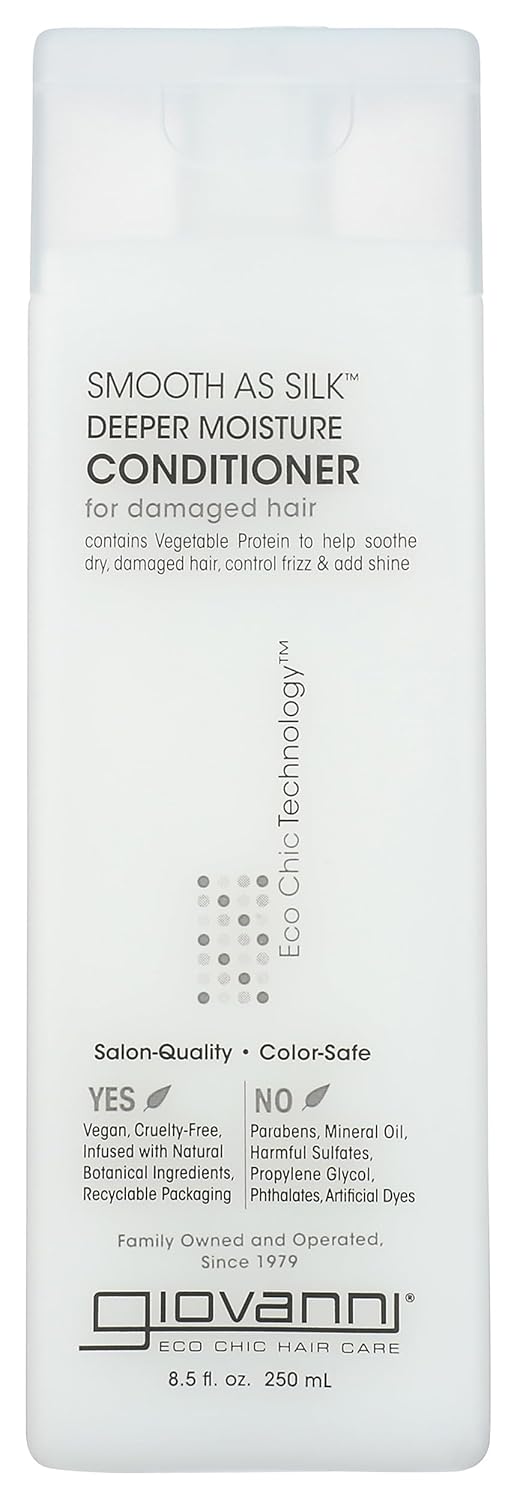 Giovanni Organic Smooth as Silk Conditioner, 250ml - Review, Price and Buying Guide