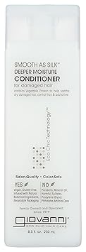 GIOVANNI Smooth As Silk Conditioner, 8.5 FZ