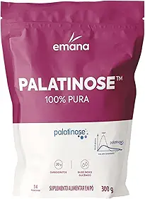 Emana Suplemento Alimentar em pó Palatinose 100% Pura 14 Porções - 300g