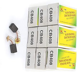 Aexit 10 Pairs Electric Motors 13x9x6mm Power Tool Electric Motor Carbon Fan Motors Brushes Replacement