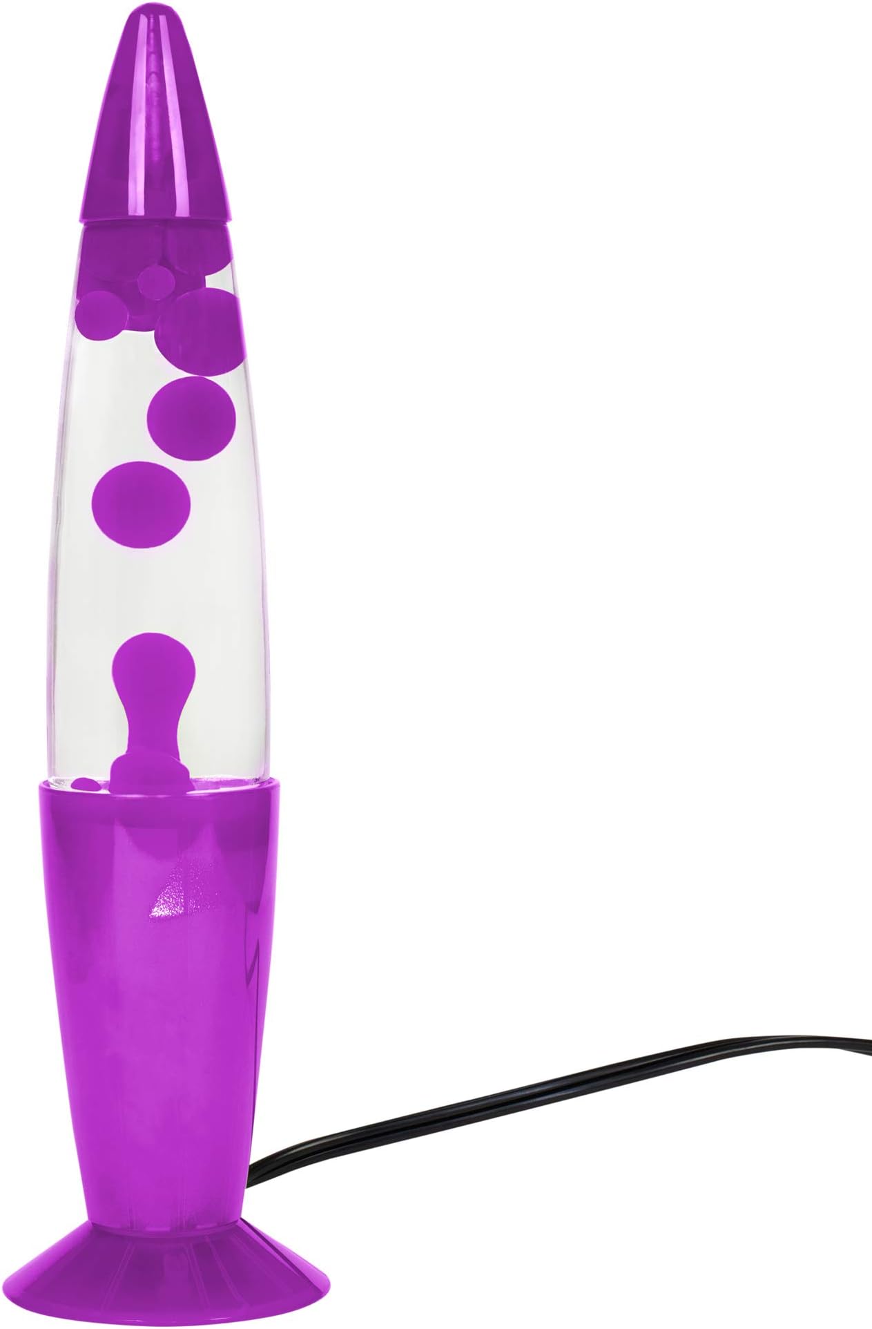 13.5 Inch Tabletop Lamp, Purple