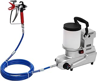 Airless Paint Sprayer,1600W High Pressure Efficiency Airless Stand Sprayer for Home Interior, Exterior, Commercial Use, DIY Handyman-Professional Contractor Grade Spray Paint Machine