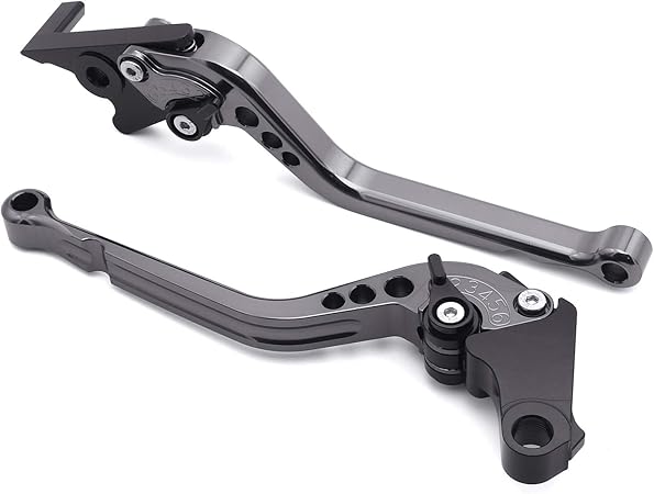 Amazon Bsk ビレット オートバイ ブレーキ クラッチ レバー セット チタン色 172mm ロングタイプ Honda Grom Msx125 Cbr250r Cb300f Fa Cb400f Cb400r Cb400x Cbr500r Cb500f X 車 バイク 車 バイク