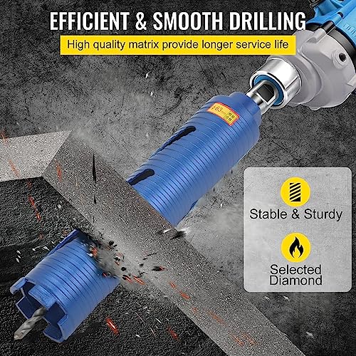 2.5in Diameter Cores Drill Bit Diamond Wet Dry Concrete Hole Opener Hole Saw Drill Bit for Air Conditioner Plumbing Installation 3 2.5in Diameter Cores Drill Bit Diamond Wet Dry Concrete Hole Opener Hole Saw Drill Bit for Air Conditioner Plumbing Installation - Image 3