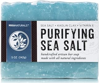 Limpiador de sal marina con manteca de karité...