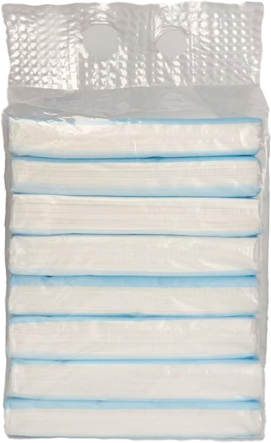 Car Tissues, 8 Packs x 30 Sheets (240 Total), 4-Ply Ultra Soft Facial Tissues, Compact Travel Size, Fits Cup Holder & Visor, Car, Home & Travel Use (1 Count (Pack of 8))