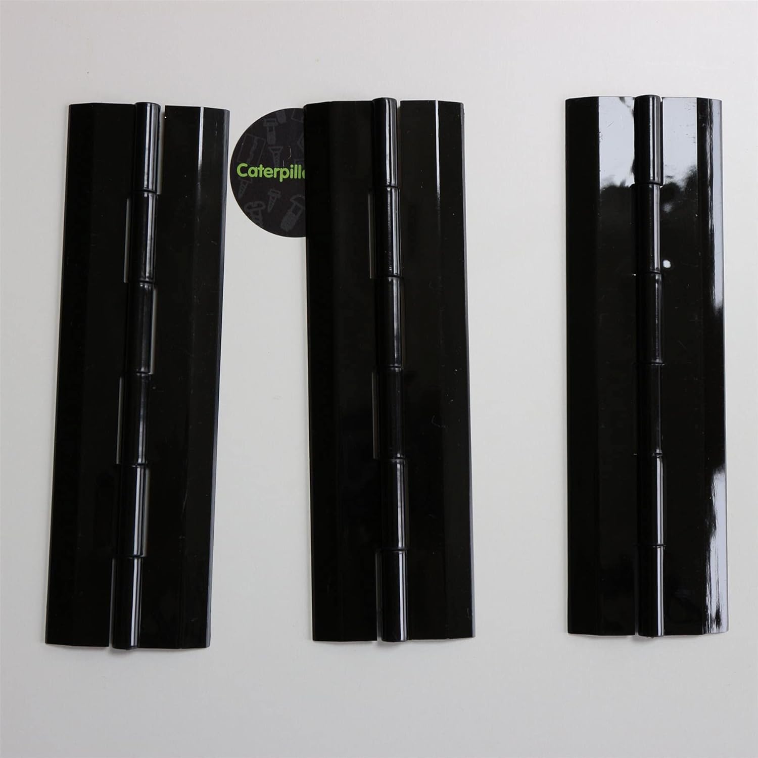 3 x Acrylic Hinge 150mm BLACK, Continous Acrylic Piano Hinges, Ideal