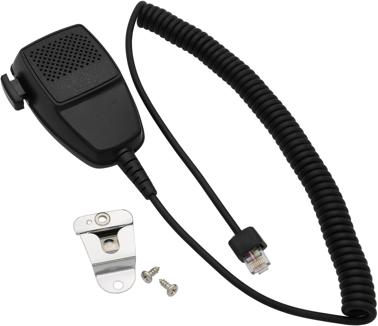Handheld Microphone RJ45 8-pin Speaker Microphone Compatiable for Motorola CDM1250 CM200 CM300 GM300 CDM750 CDM1550 PM400 GM300 GM338 GM950 M1225 XPR2500 Radio HMN3596A PMMN4090（2 Pack ）