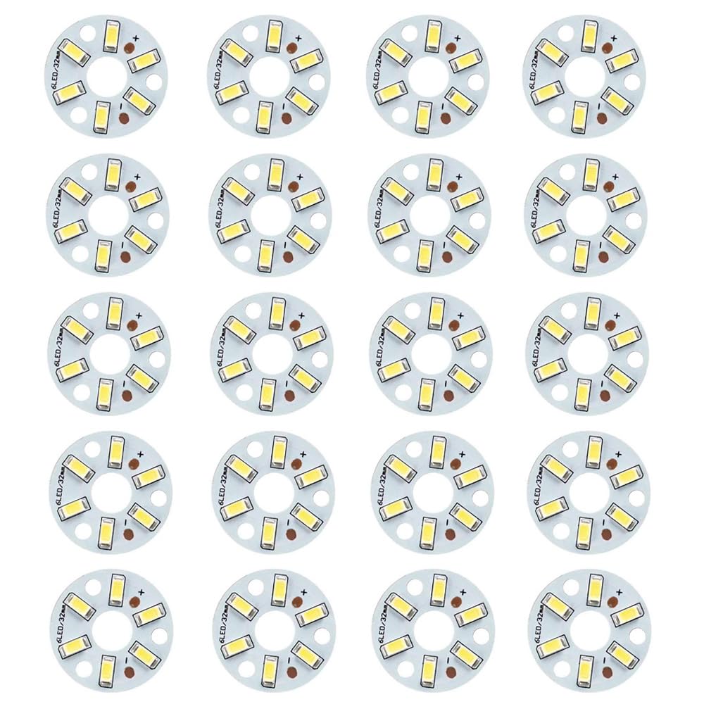 YOURRYONG US 20pcs LED SMT Light 3W 5730 lamp Board