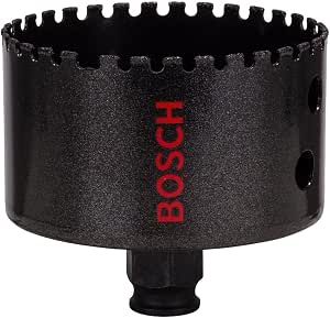 Sega A Tazza Diamantata Bosch 'Diamond For Hard Ceramics' - Diametro 65 Mm, Per Gres Porcellanato E Piastrelle Dure
