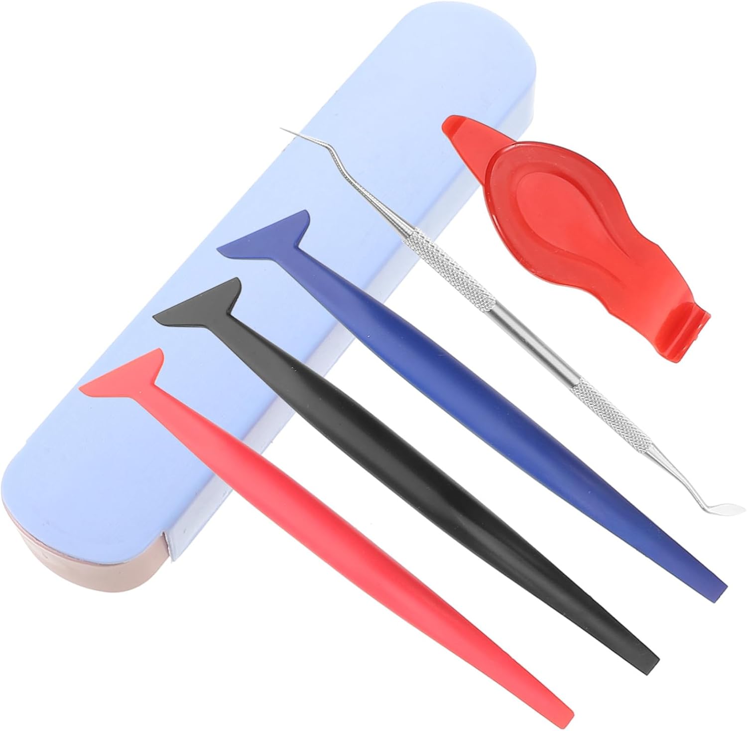 Mikinona 2sets Vinyl Wrap Installation Tool Squeegee Kit for Automotive Tinting User-Friendly Design for Enthusiasts for Car Window Tinting Color-Changing Film Applications