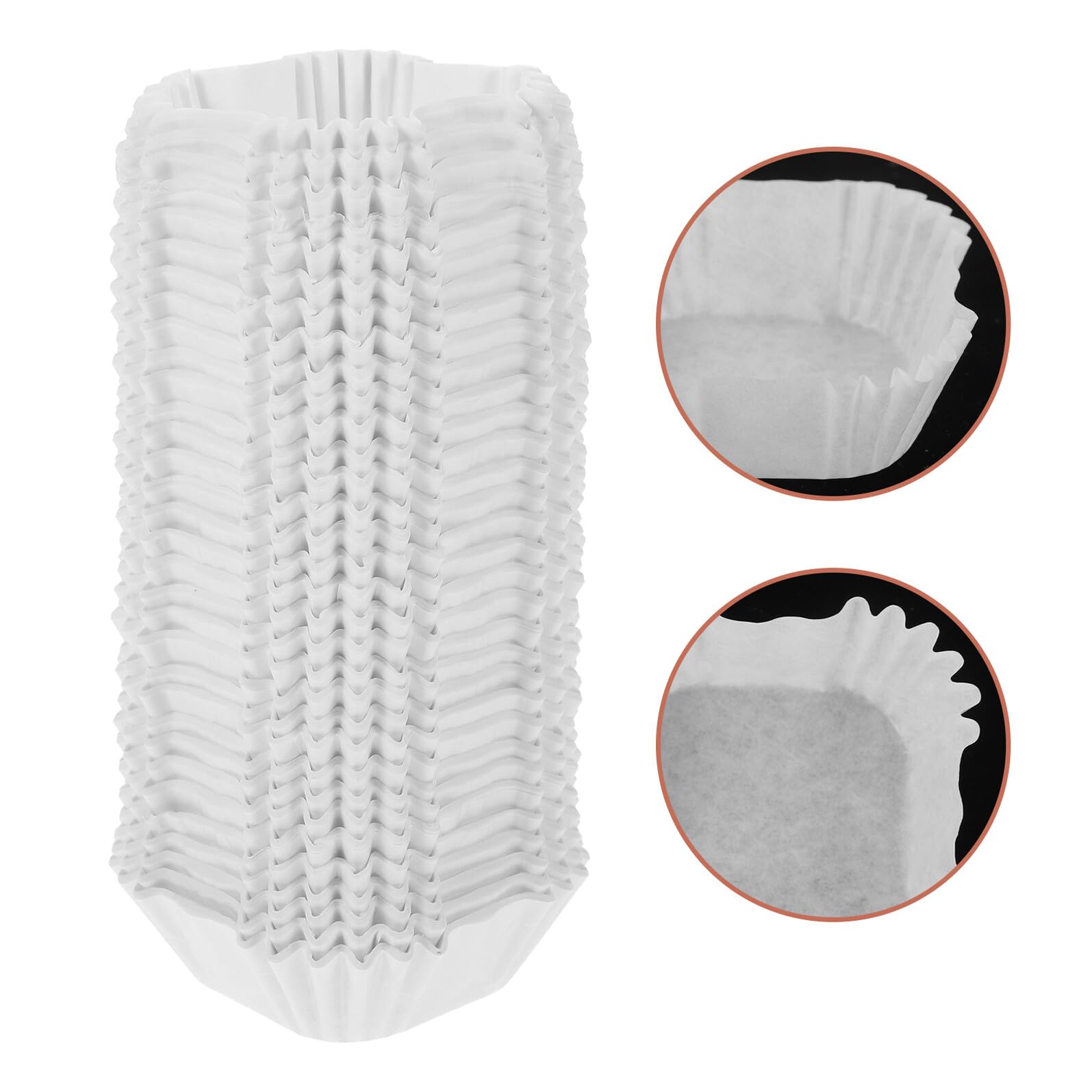 3000 Cápsulas de Papel para Muffins Cuadradas Moldes para Cupcakes y Mini Muffins Aptos para Horno Resistentes Grasa Ideales para Hornear y Fiestas