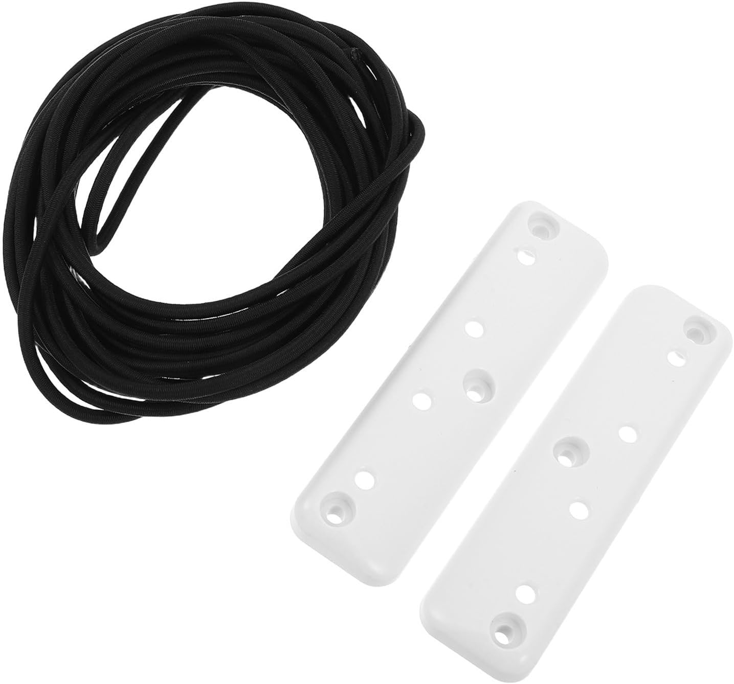 SHINEOFI Rv Cabinet Shelf Edge Safety Rail, White ABS Anti-Fall Guard