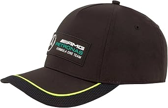 PUMA Mercedes Benz AMG Petronas F1 Baseball Hat -Black/Gray/Navy Black