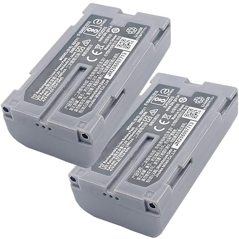 ARrase (2 Pcs/set) 7.2V 2993mAh BDC71 for Top-con Li-ion Battery for GM-52 Total Station Cover