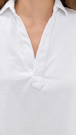 Frank & Eileen Women's Popover Collar Tank