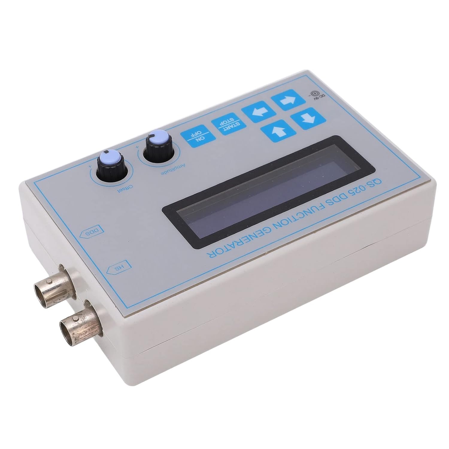 DDS Function Generator | Sine Square Sawtooth Triangular Waveform Generator 1-65534Hz | DC 9V Portable Output Source for Electronics Testing/Lab Experiments/Education