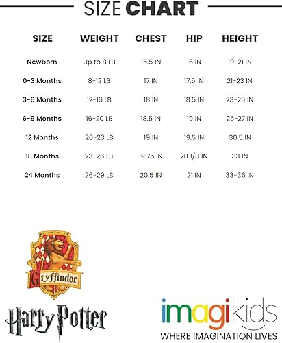 Miniatura 8 de Harry Potter Gryffindor Hufflepuff Ravenclaw Slytherin - Pantalones para bebé (2 unidades)