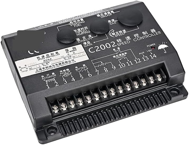 C2002 Generator Electronic Governor Speed Controller Alternator Control Board Unit(New Type)