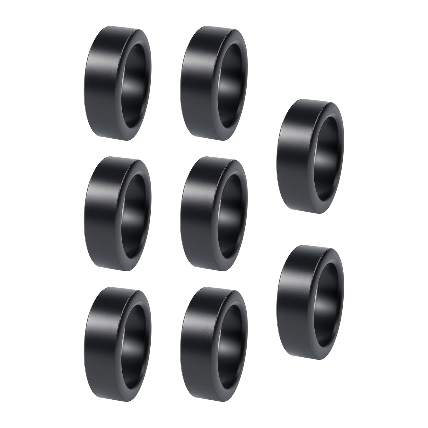 1.65 x 0.94 x 0.63 inch Ferrite Toroidal Cores (Pack of 8)