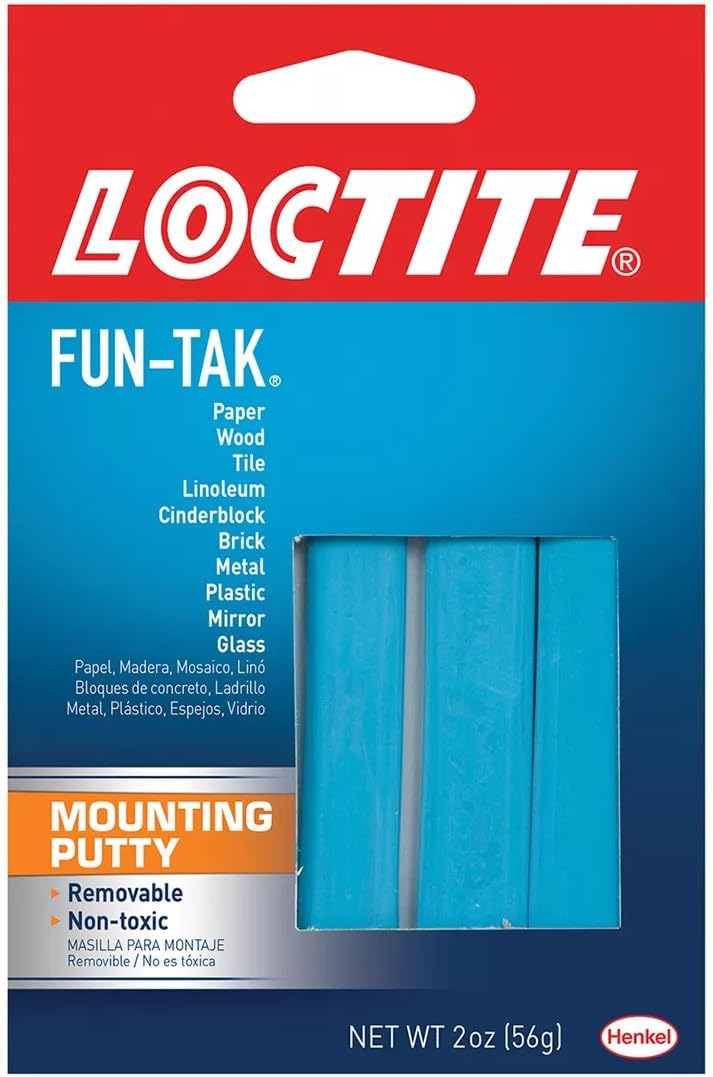 Fun-Tak Mounting Putty 2-Ounce (1087306)