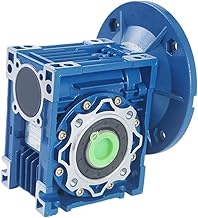 Blue F..l.Ange 71B14 Aluminium Gearbox NMRV50 Ratio 7.5 10 15 20 25 30 40 50 60 80 100(40)