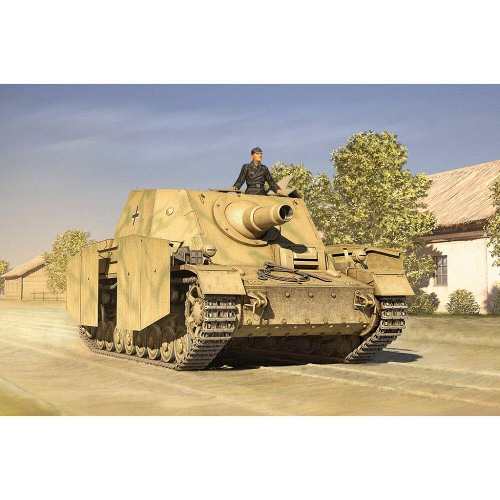 Hobbyboss Echelle 1 : 35 cm Allemand Sturmpanzer IV earlysd kfz166 Brummbar modèle Kit (Gris)