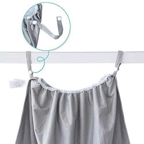 Miniatura 6 de Paquete de 2 bolsas reutilizables para pañales Ubbi, impermeable, mayor capacidad y bolsa húmeda lavable para pañales de tela, lavandería, basura de